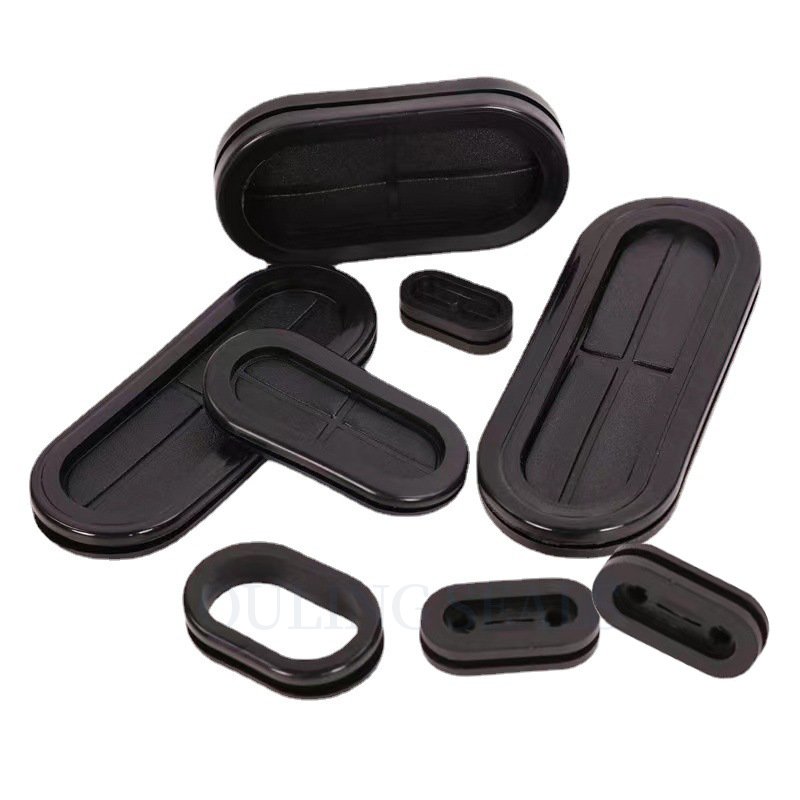 Custom size Made Waterproof Molded Rubber Grommet u type Rubber Pipe Grommet Ceiling Grommet blanking