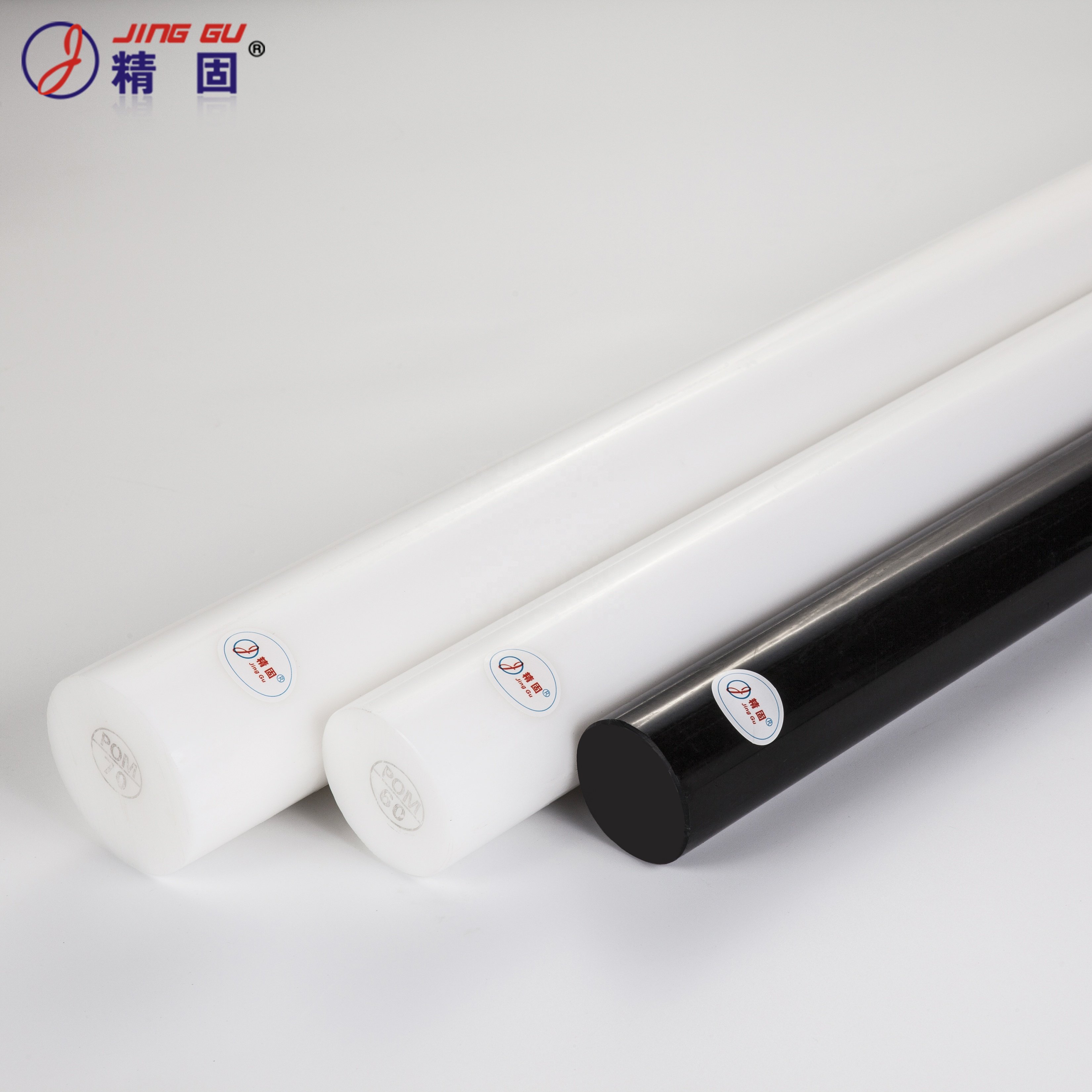 Precision Extrusion Custom Colored Engineering Plastic POM Rod