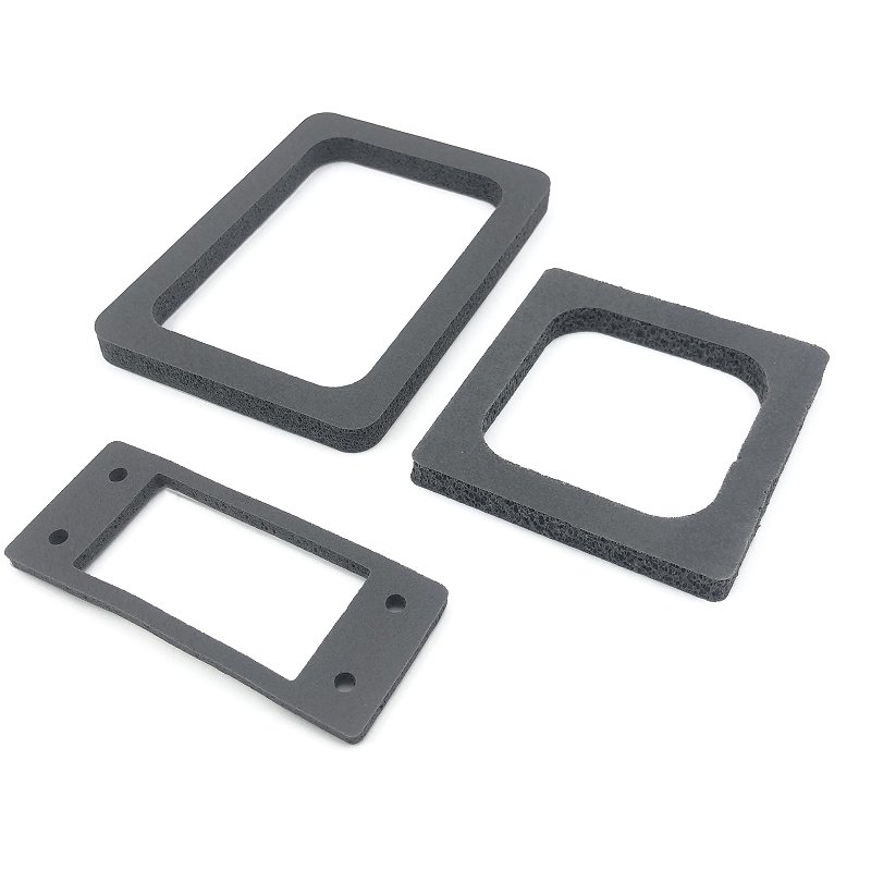 Factory Direct heat resistant Sale Black silicone foam /NBR/EPDM/foam rubber Smooth Rubber Sheet Rolls gasket seal