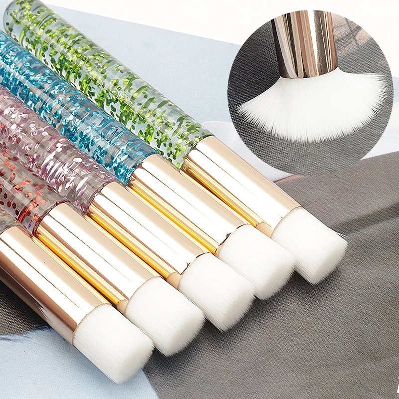 Crystal Rod False Lash Cleaning Brush Eyelash Extension Washing Makeup Brushes Blackhead Remover Nose Face Skin Care Tools
