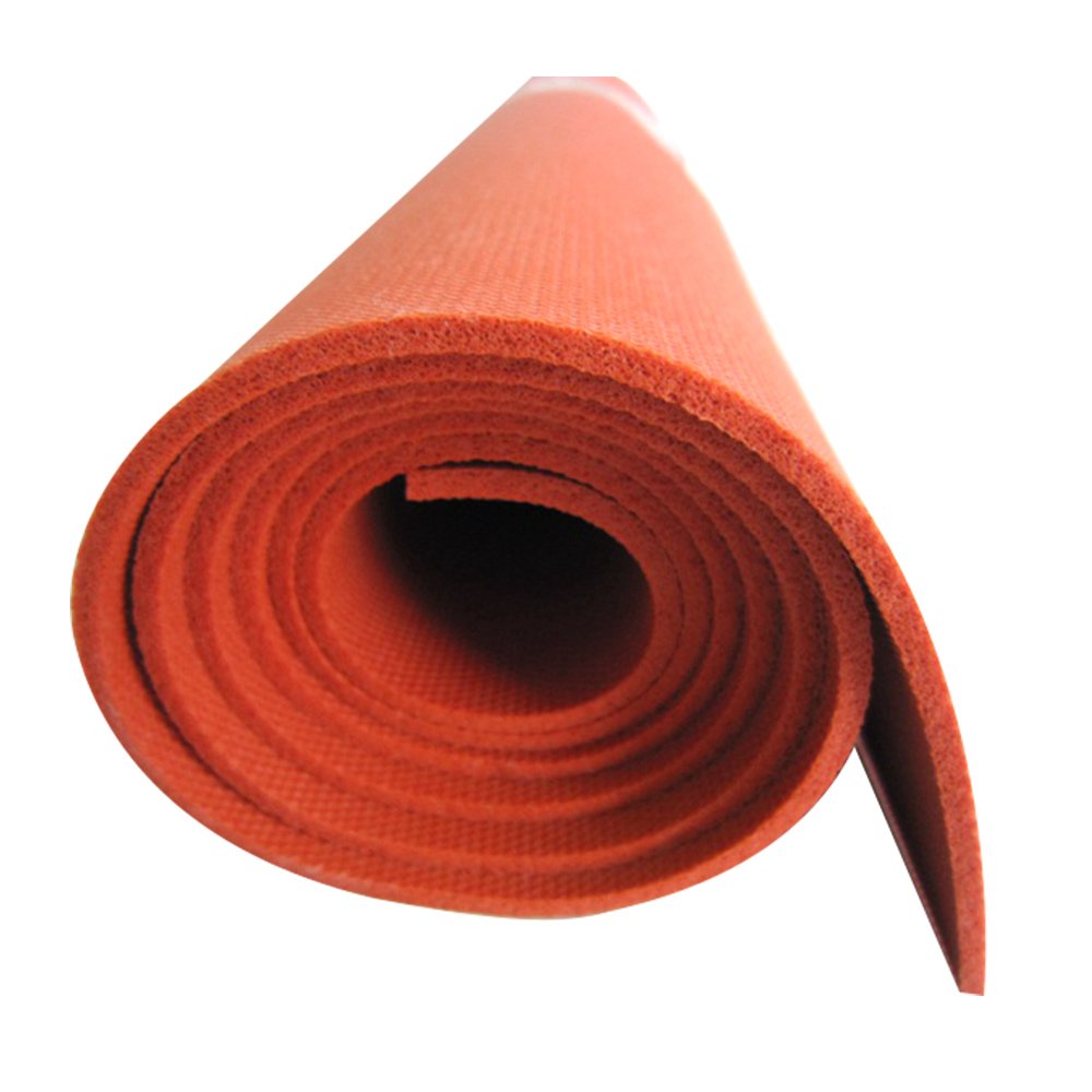 Silicone Sponge Sheet Rubber Mat In Rolls Silicone Rubber Foam Sheet