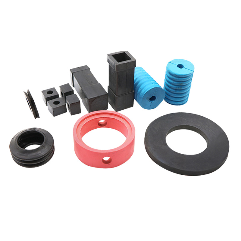 OEM Splendid Factory Silicone Rubber Shaped Parts Custom CR FKM FFKM Molded Rubber Sealing Parts EPDM Rubber Washer Manufacturer