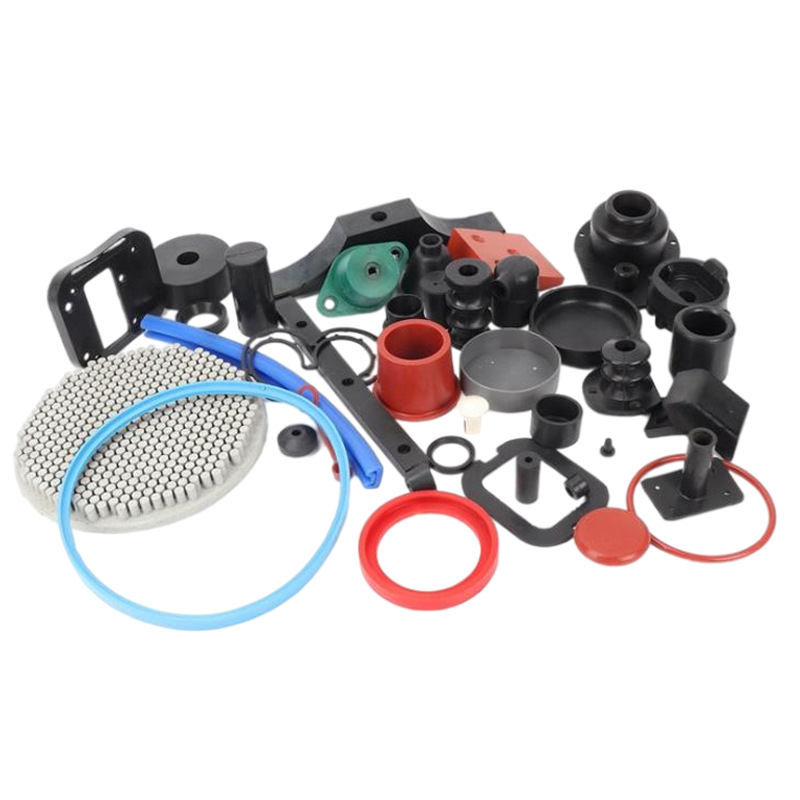 OEM Splendid Factory Silicone Rubber Shaped Parts Custom CR FKM FFKM Molded Rubber Sealing Parts EPDM Rubber Washer Manufacturer