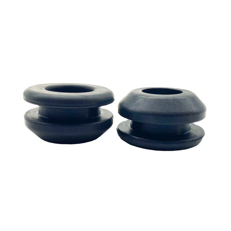 UV-Resistant Custom Food-Grade Silicone Rubber Grommet Heat-resistant Molded Rubber Gasket Cable Sealing Grommets