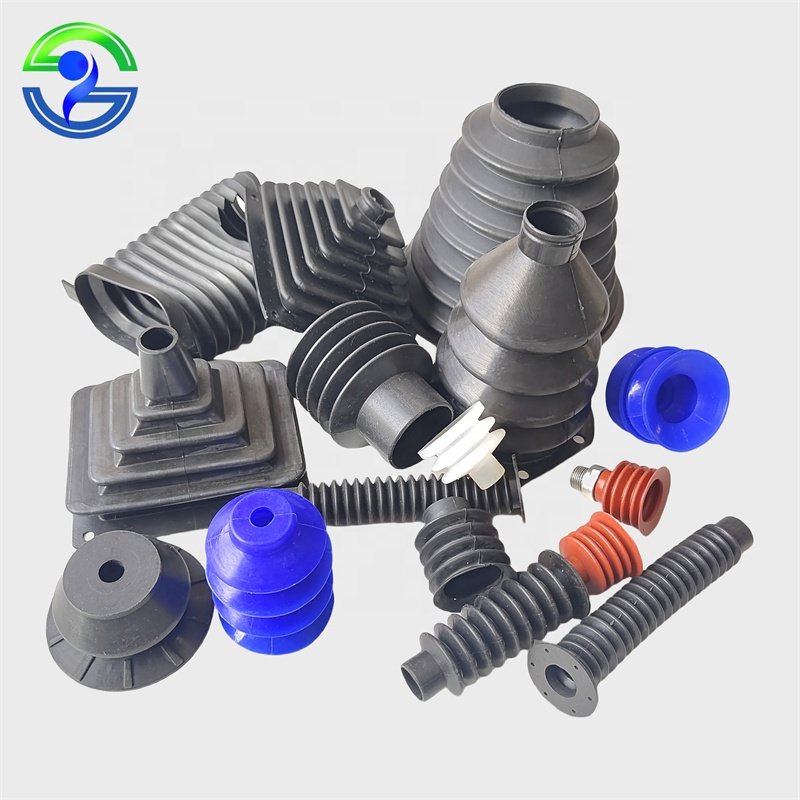 Customizable Rubber Molded Bellows Dust Cover And Dust Sleeve For Sealing Processing Service Available