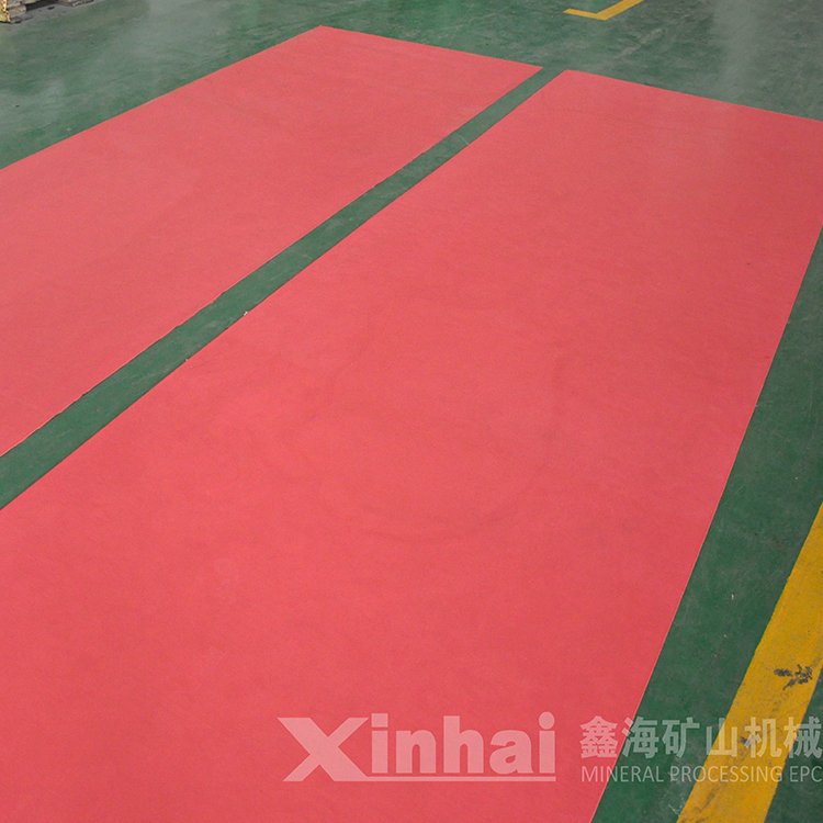 Wear-Resistant Rubber Sheets , Red Natural Rubber Sheet For Mining Machine