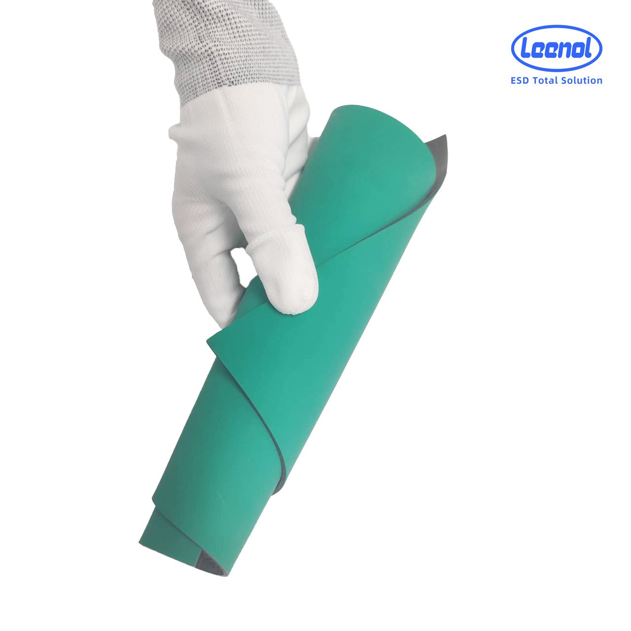Leenol ESD Rubber Mat Anti Static Grounding Mat Precut Cleanroom ESD Safe Antistatic Electronic Desk Workbench ESD Table Mat