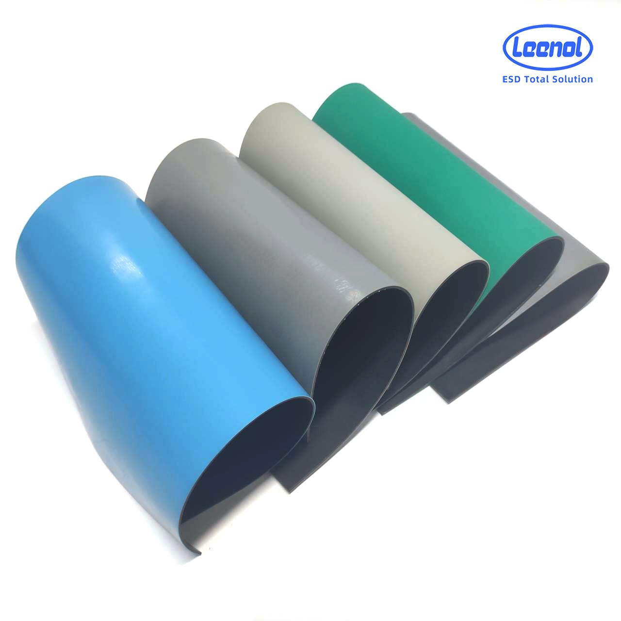Leenol ESD Rubber Mat Anti Static Grounding Mat Precut Cleanroom ESD Safe Antistatic Electronic Desk Workbench ESD Table Mat