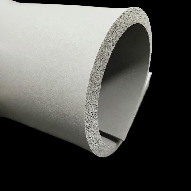 Gray inflaming retarding liquid silicone foam pad rubber seal silicone foam sheet for battery
