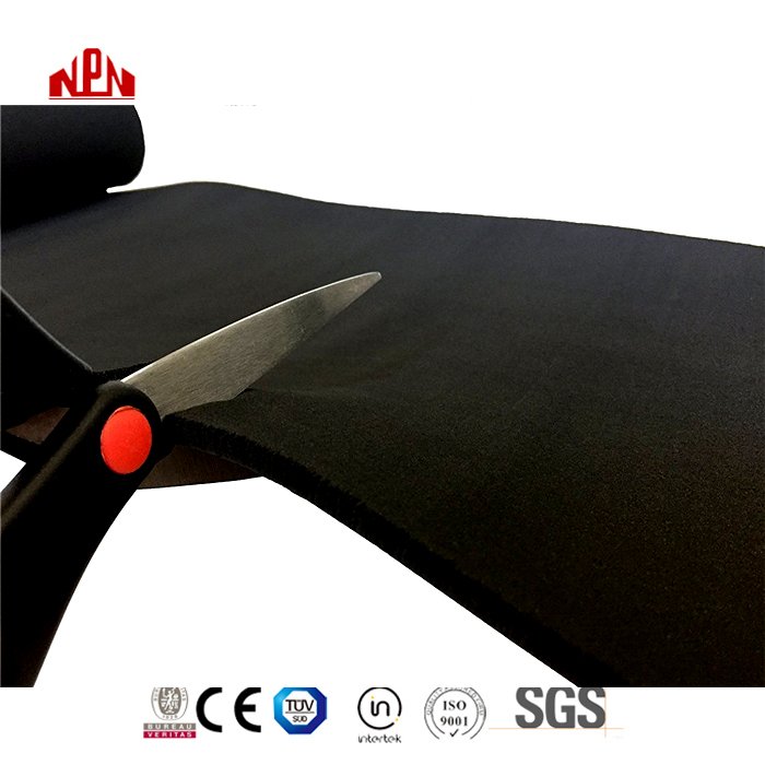 2022 hot Environmental protection high elastic rubber pad Open cell neoprene fabric porous rubber sheet