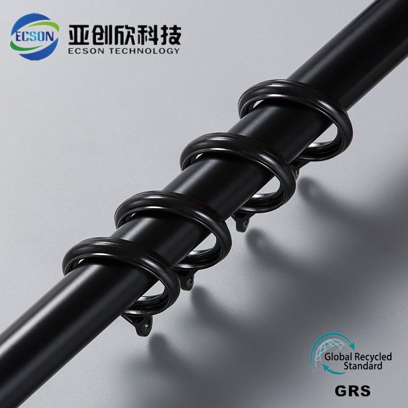 2023 P9IX Modern Simple Roman Rod Mold Wholesale Thickened Buckle round Plastic Mold of Simple Hanging Ring Type