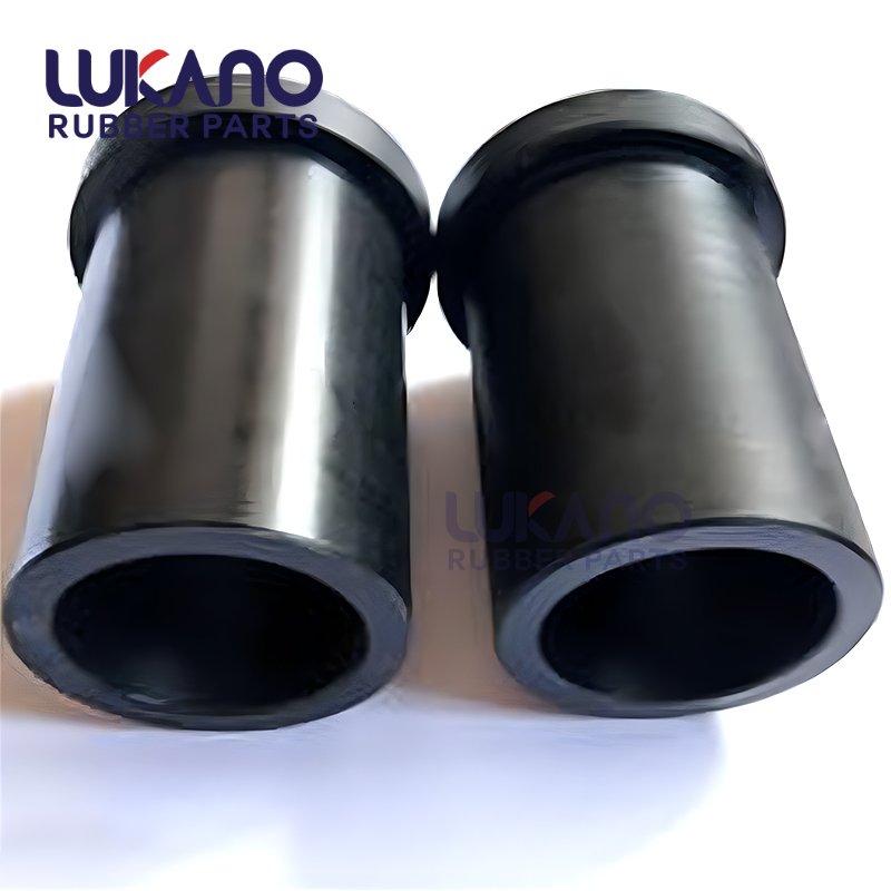 Nitrile rubber top hat grommet custom oil resistant rubber grommet plug