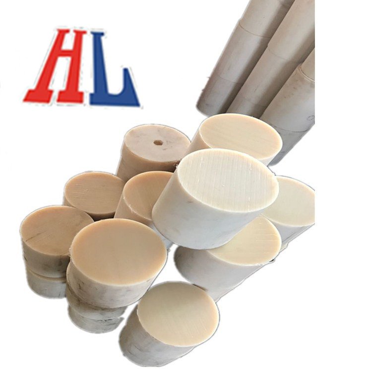 Wholesale High Quality PA6 Rod Extruded Round Bar High Precision Customized Polyamide 6 Bars for CNC