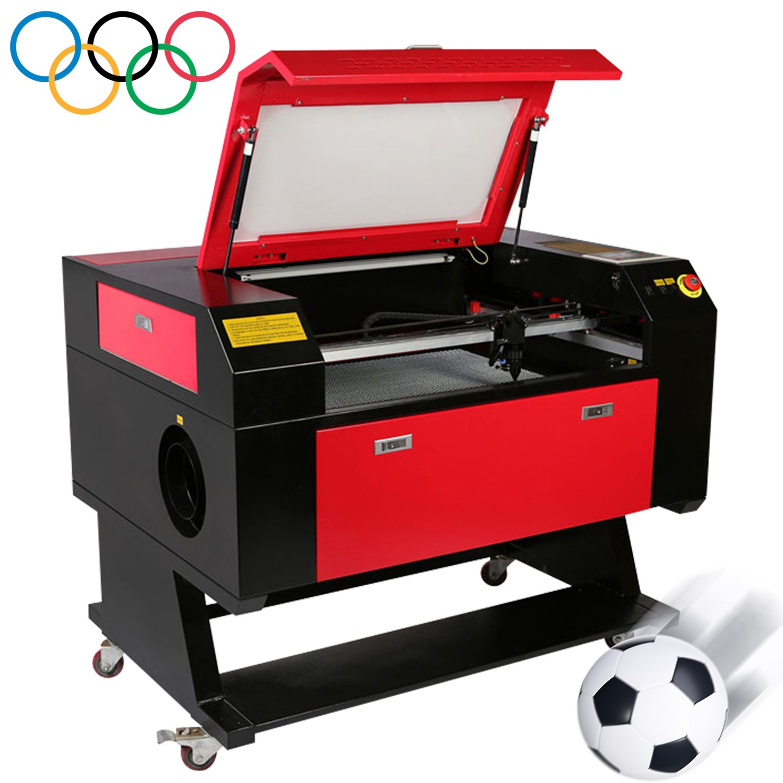 Vevor CO2 Laser Sihao 60w 80W 100w Engraver Engraving Cutting Machine 700*500mm with Rotary Axis laser engraving machine