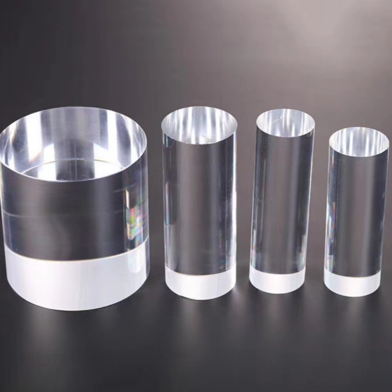 Customizable Acrylic Rod - Clear Finish, Various Colors & Sizes, Direct From Factory