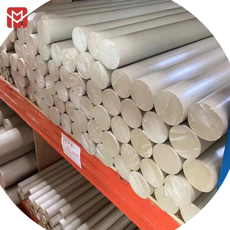 Expert Manufacturer Diameter 1m-200mm Plastic Natural Unfilled PEEK Bar Rod