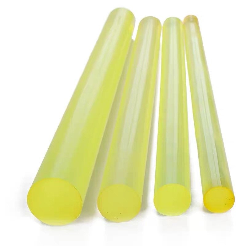 Factory sale solid hard PU Rod, high temperature resistant plastic Polyurethane Rod