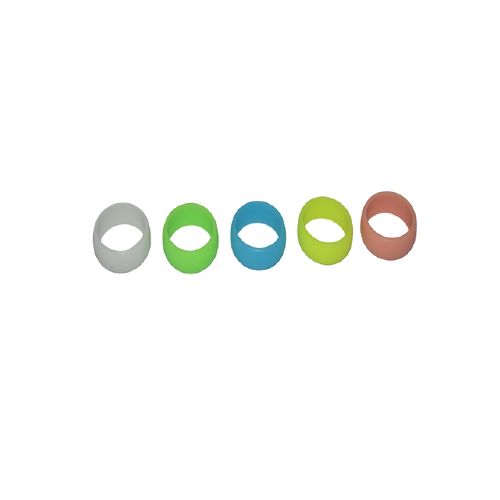 factory hot sale Silicone Luminous Wedding Ring for Women Silicone fluorescent ring for outdoor activity glowing Ring at night