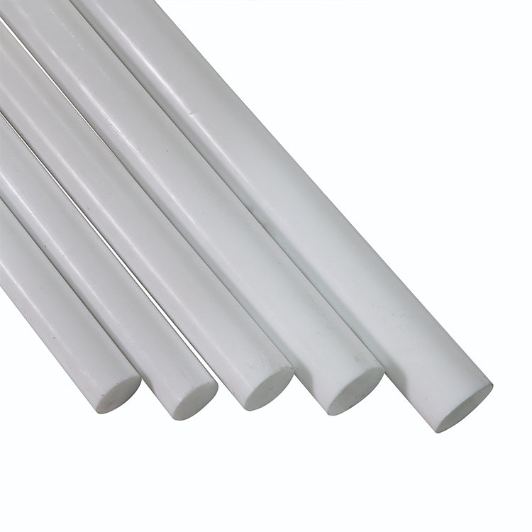 China Factory Engineering Material UHMW-PE Nylon POM Acetal PTFE HDPE PEEK PP Plastic Rod Round Bar