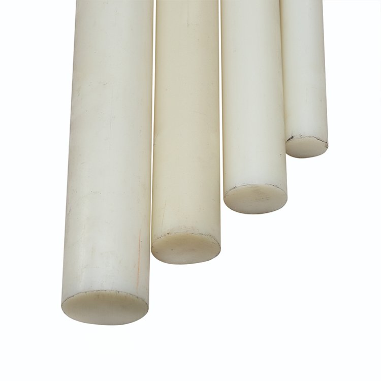 China Factory Engineering Material UHMW-PE Nylon POM Acetal PTFE HDPE PEEK PP Plastic Rod Round Bar