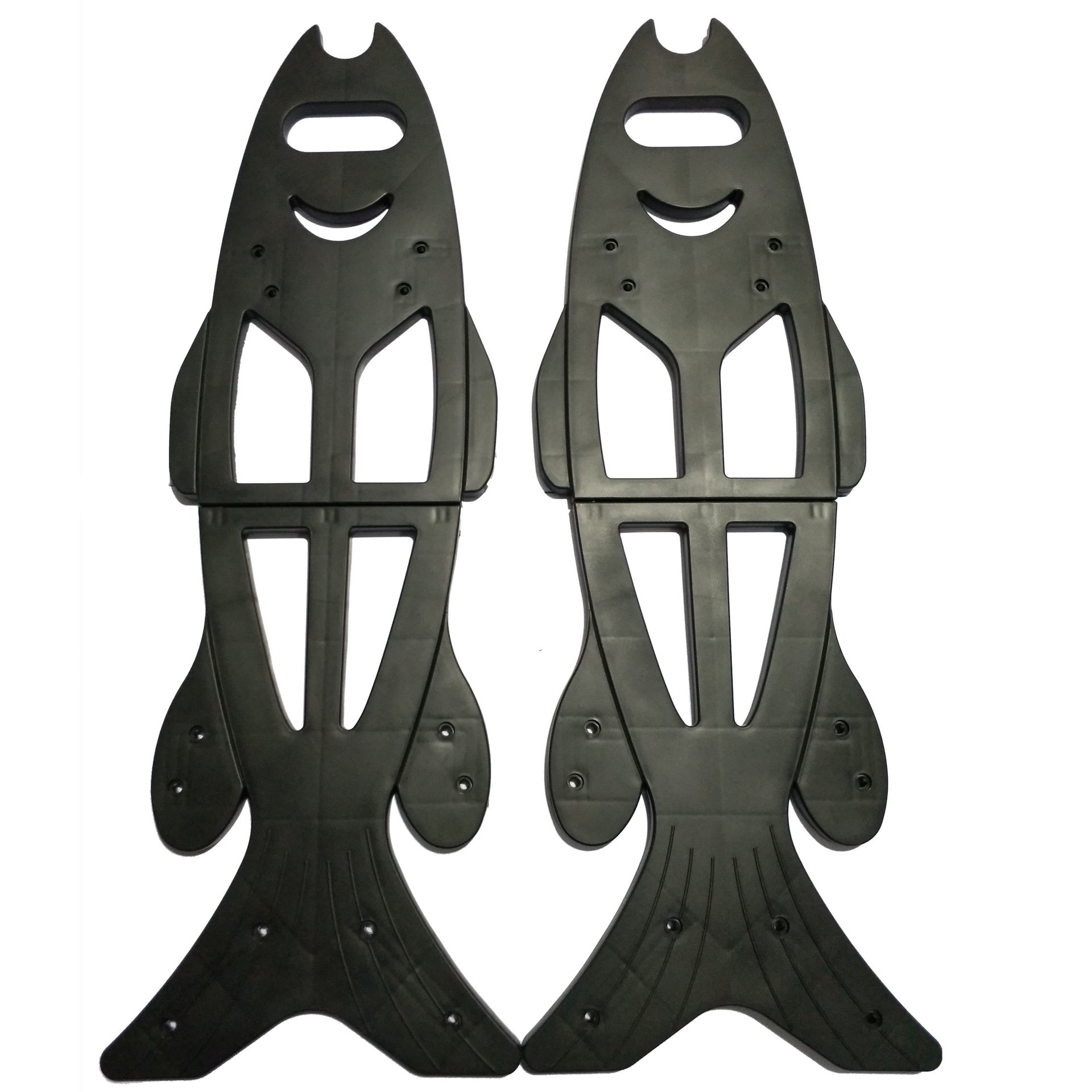 Durable 16 Holes ABS Fishing Rod Display Holder Designed Rods Pod Support Fishing Rod Rack Stand