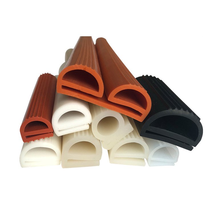 High Temperature E Shape Gasket Silicone Oven Door Rubber Seal