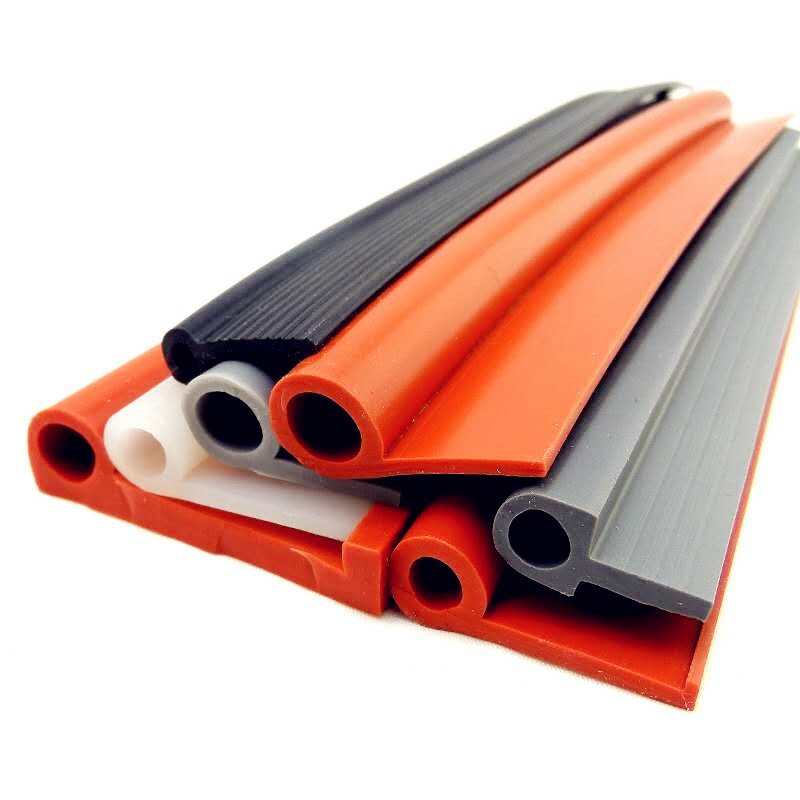 High Temperature E Shape Gasket Silicone Oven Door Rubber Seal