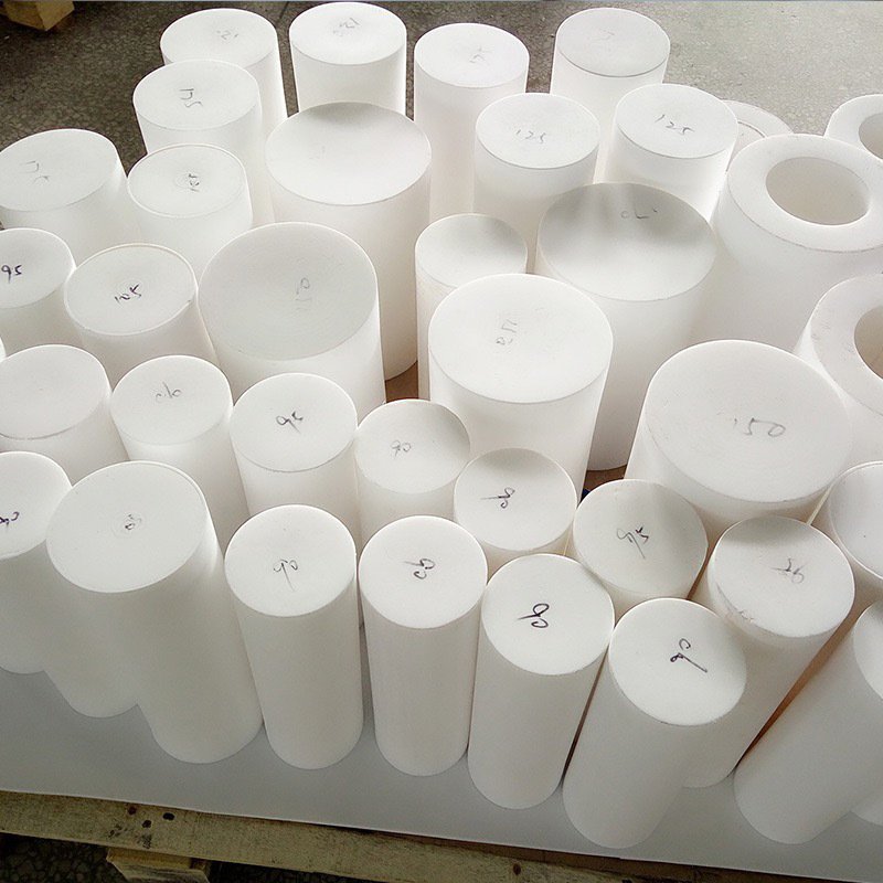 Minimum 4 mm Factory Customized Food Grade PTFE Rods High Temperature Wear-Resistant Plastic Rods