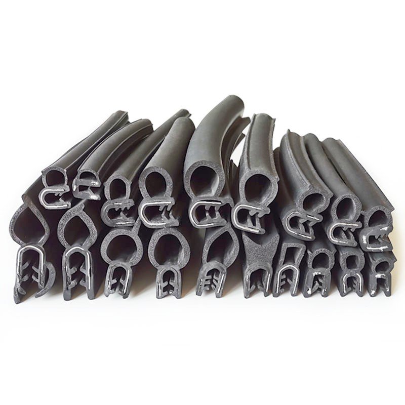 Car Soundproofing Protective Car Door U-shaped Sealing Strips Windscreen Wndshield Gate Door Sunroof Rubber Extrusion Seal Strip