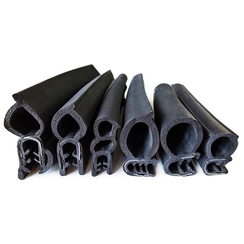 Car Soundproofing Protective Car Door U-shaped Sealing Strips Windscreen Wndshield Gate Door Sunroof Rubber Extrusion Seal Strip