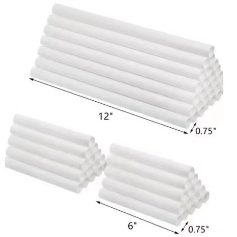 30pcs/bag White Plastic Thicken Cake Dowel Rods for Cake Tiered Separator Stacking Supporting Cake Dowel Rods