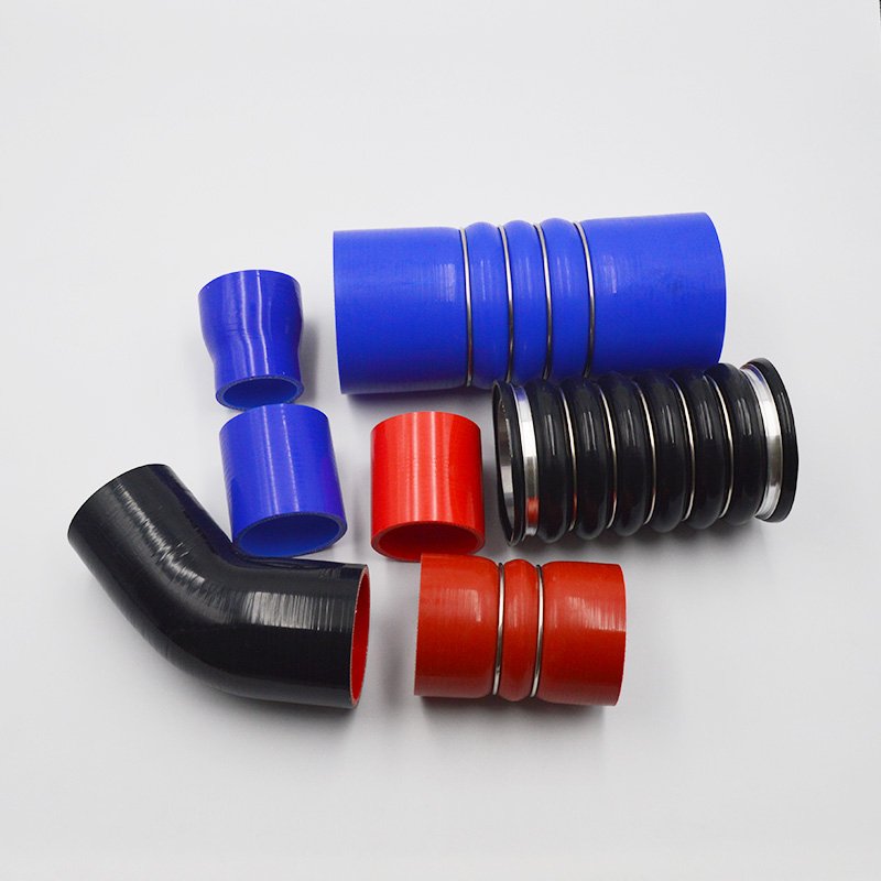 Universal automotive car 90 degree elbow straight reducer silicone radiator intercooler hose
