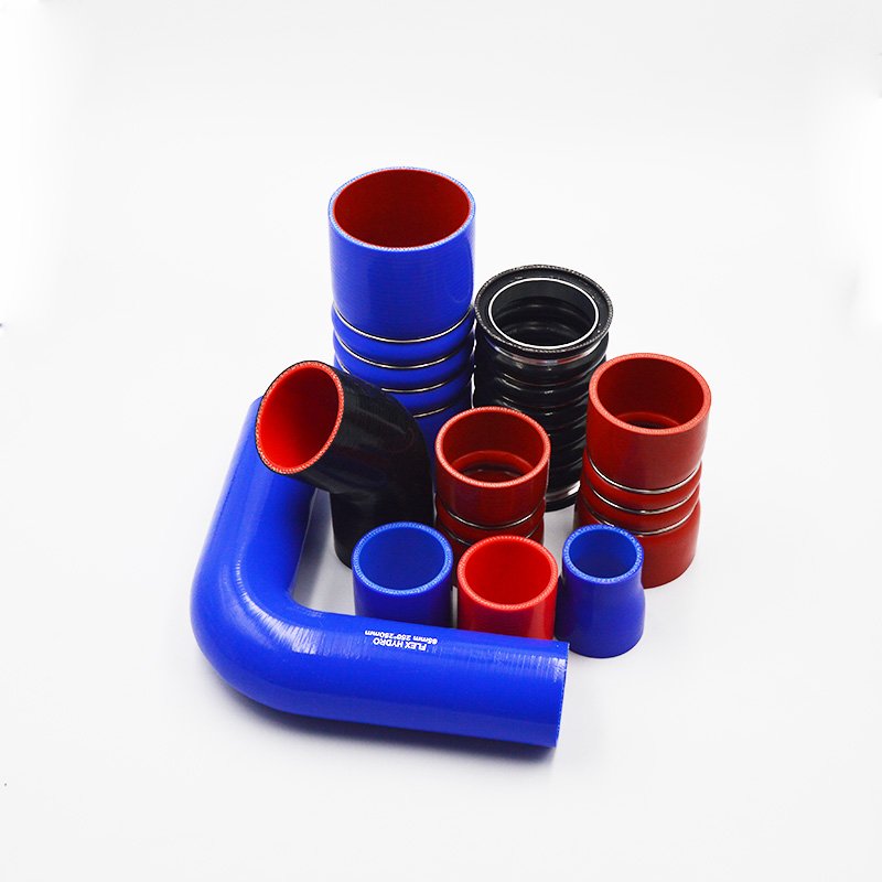 Universal automotive car 90 degree elbow straight reducer silicone radiator intercooler hose