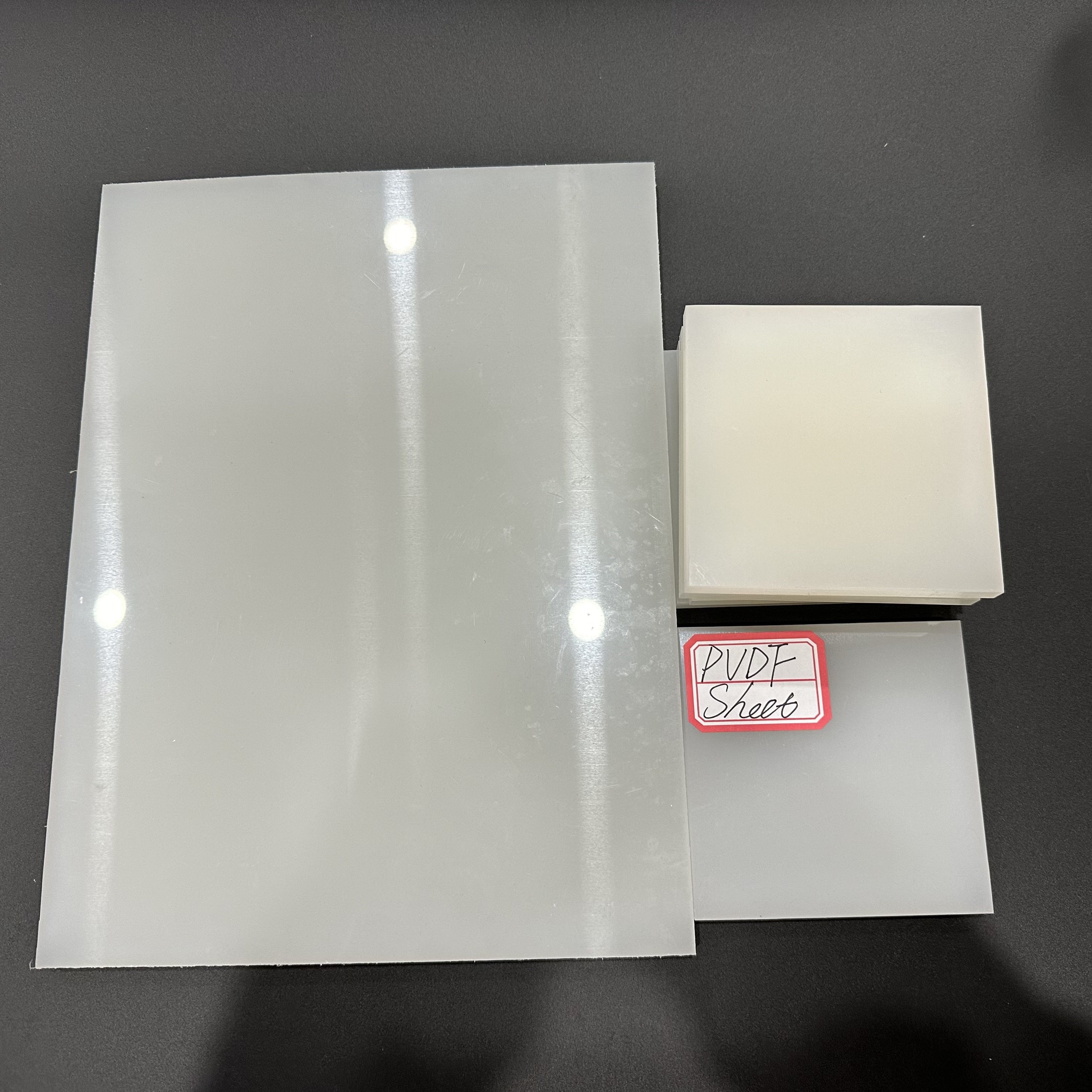 PVDF board white natural color acid alkali resistant new energy photovoltaic material polyvinylidene fluoride rod