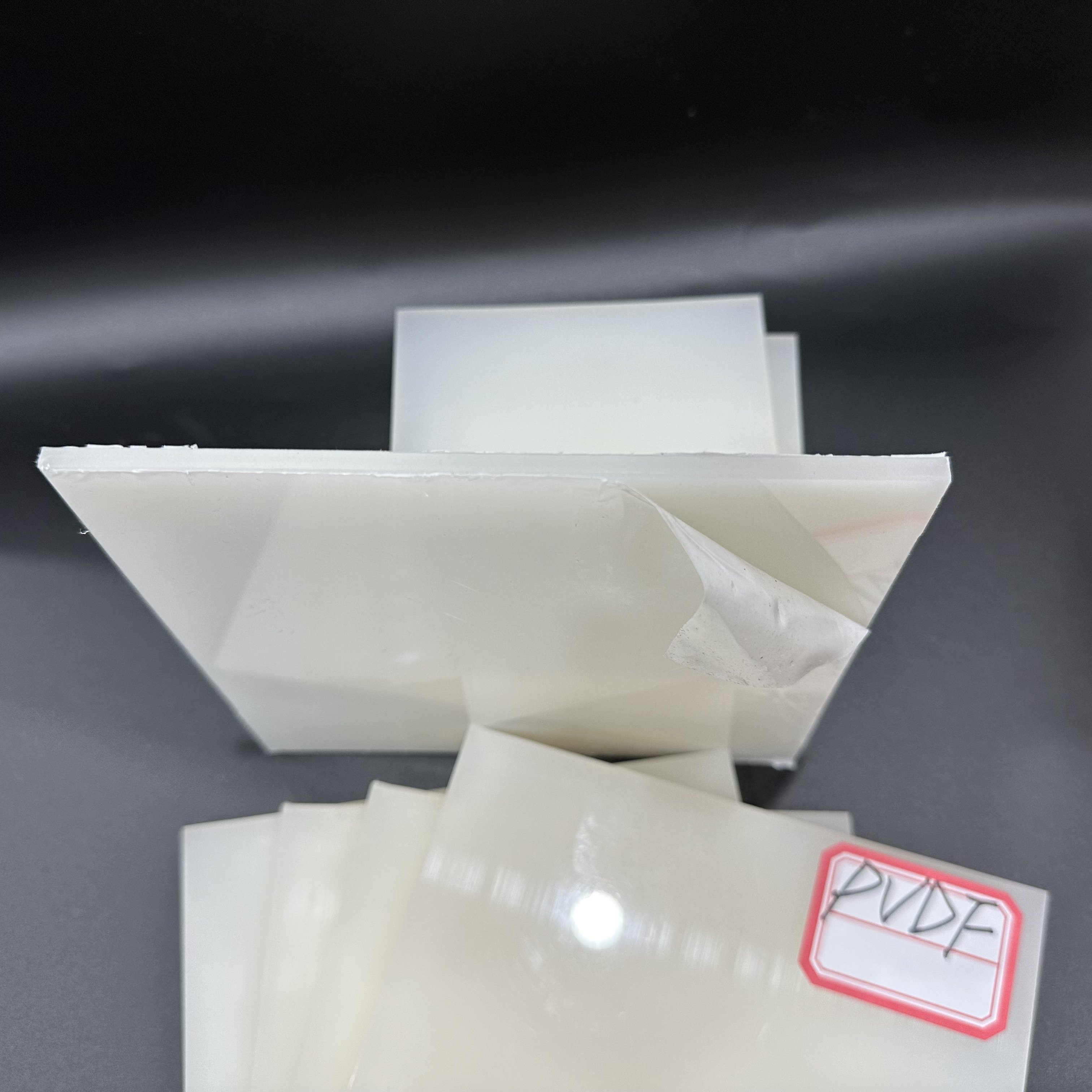 PVDF board white natural color acid alkali resistant new energy photovoltaic material polyvinylidene fluoride rod