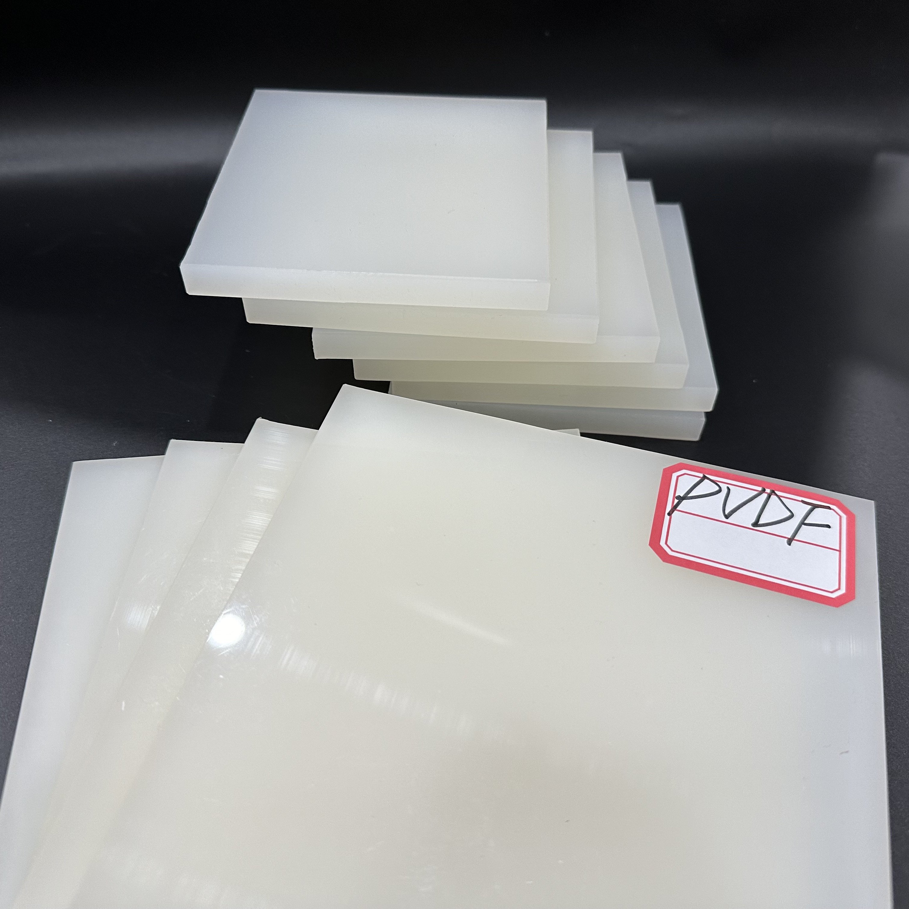 PVDF board white natural color acid alkali resistant new energy photovoltaic material polyvinylidene fluoride rod