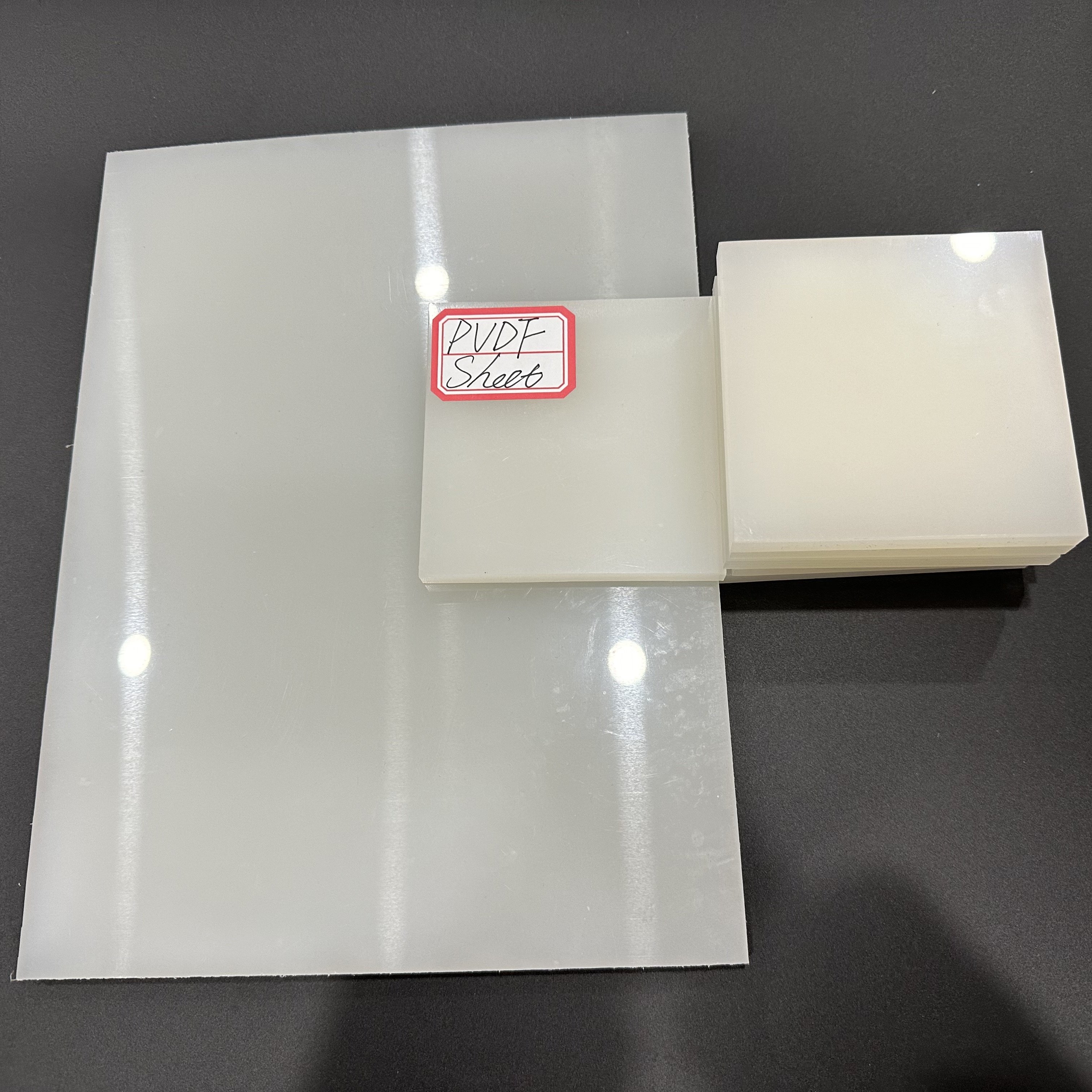 PVDF board white natural color acid alkali resistant new energy photovoltaic material polyvinylidene fluoride rod