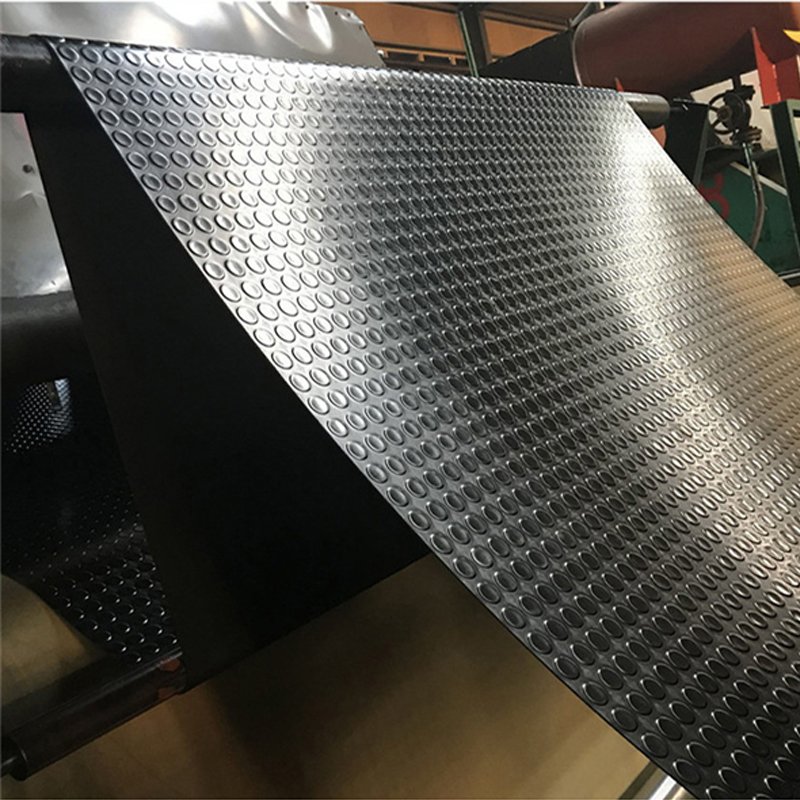Anti Slip Rubber flooring roll /rubber mat roll for car