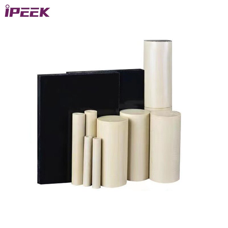 iPEEK Factory Dia 6mm 150mm Natural Plastic Black PPS Rods Bar Sheet Board Price per KG