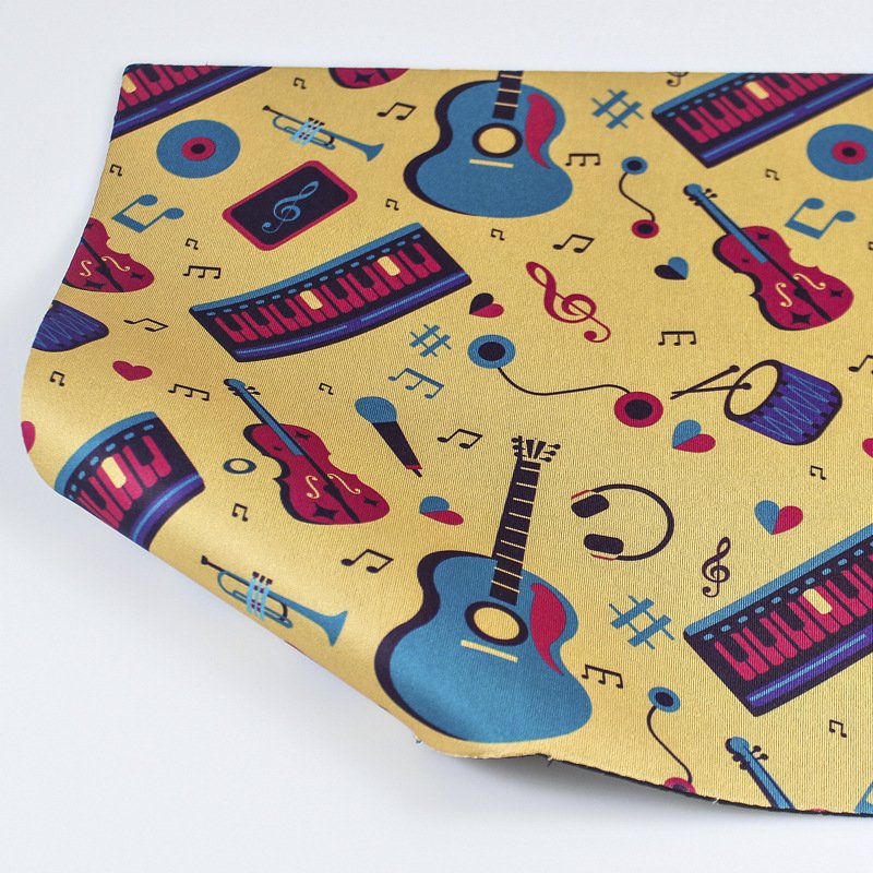 High Quality Printed Neoprene Fabric SBR Diving Material 1mm 2mm 3mm Neoprene Rubber Sheet for Diving suit Slimming Suit