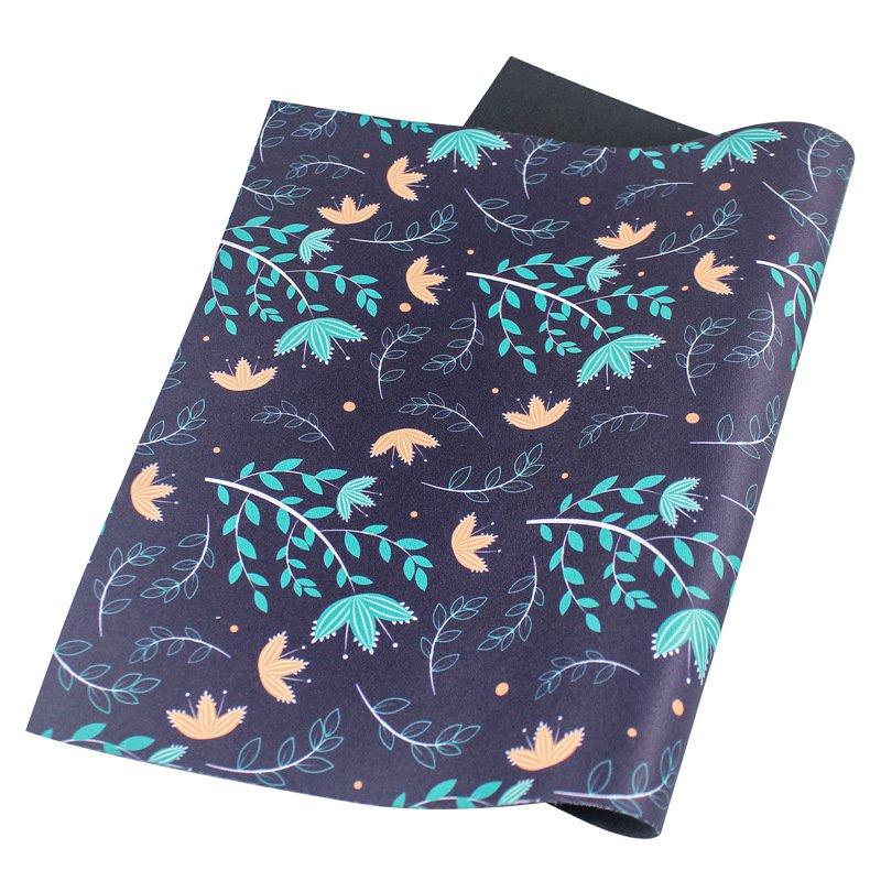 High Quality Printed Neoprene Fabric SBR Diving Material 1mm 2mm 3mm Neoprene Rubber Sheet for Diving suit Slimming Suit