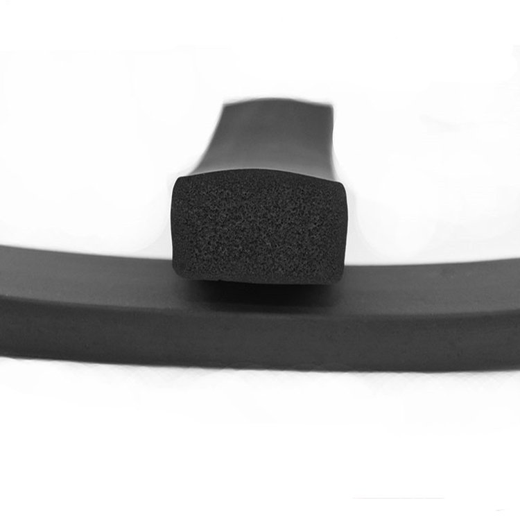 Factory Customized Foam EPDM/PVC Rubber Sheet for Sealing and Other Uses in Rubber Products Rectangular rubber