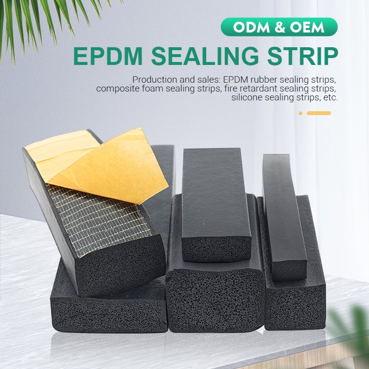 Factory Customized Foam EPDM/PVC Rubber Sheet for Sealing and Other Uses in Rubber Products Rectangular rubber