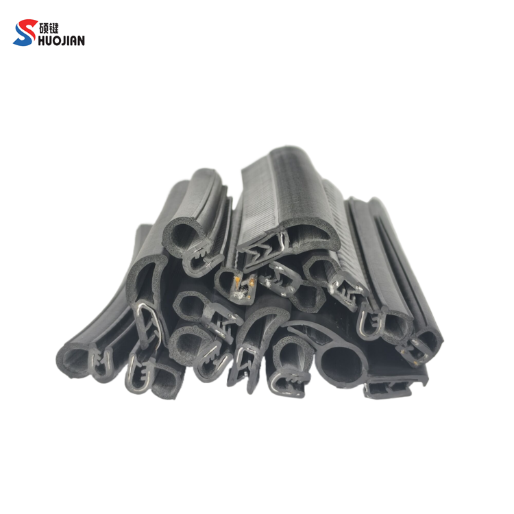 Rubber composite car sunroof edge protection seal strips