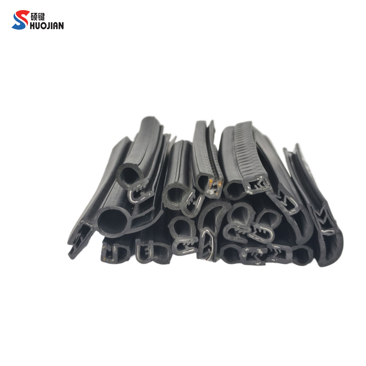 Rubber composite car sunroof edge protection seal strips