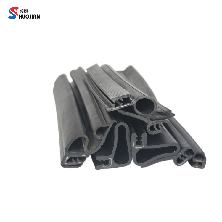 Rubber composite car sunroof edge protection seal strips