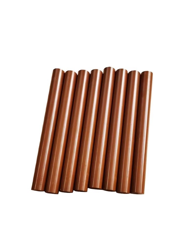 Anti-static PI rod/sheet polyimide SP-1PI rod tan spot material wear-resistant imported CNC custom