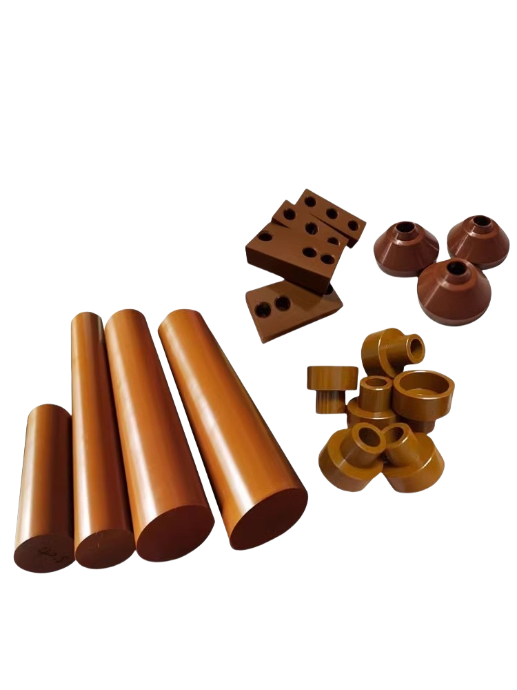 Anti-static PI rod/sheet polyimide SP-1PI rod tan spot material wear-resistant imported CNC custom