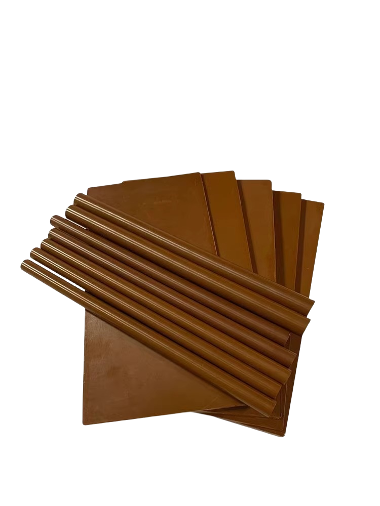 Anti-static PI rod/sheet polyimide SP-1PI rod tan spot material wear-resistant imported CNC custom