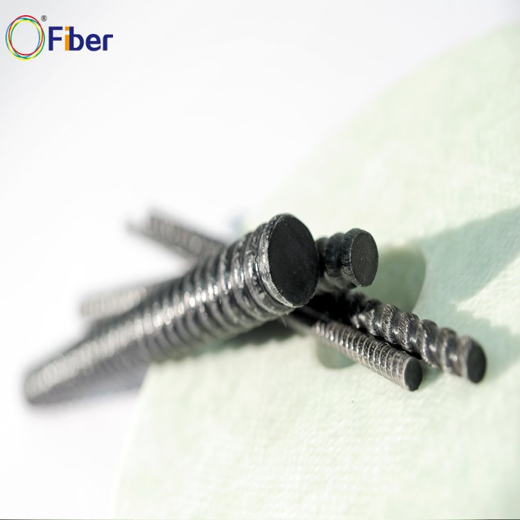 Exceptional Strength Factory Price Fiberglass rod BFRP Rebar Threaded Bar